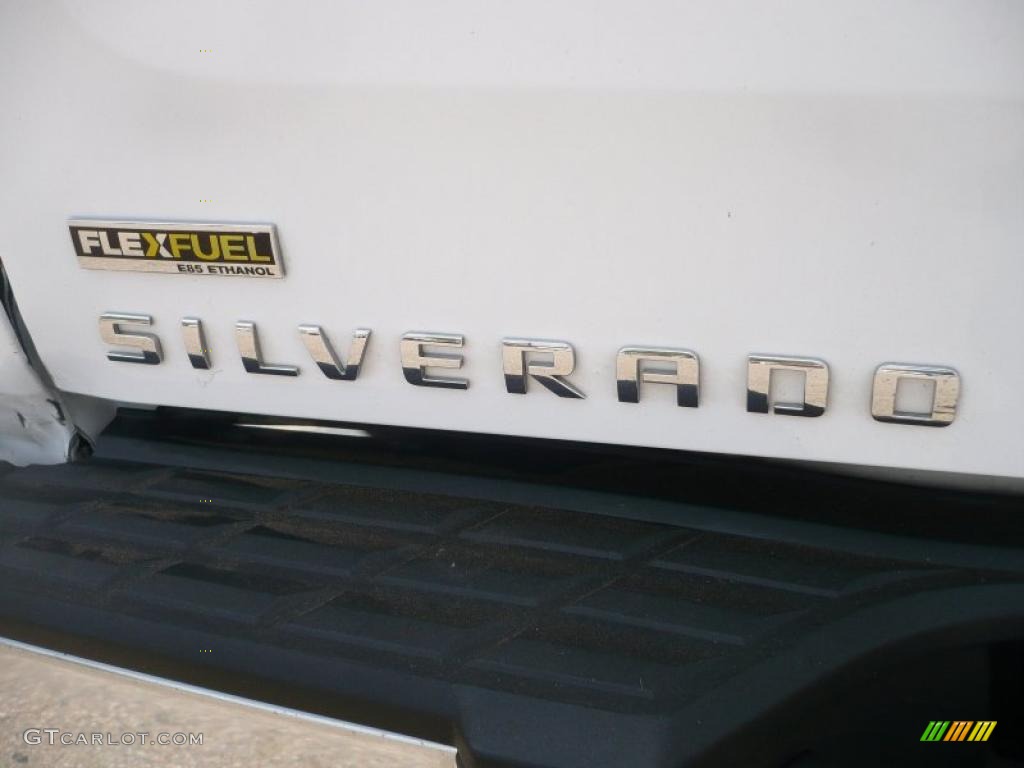 2008 Silverado 1500 LT Extended Cab 4x4 - Summit White / Ebony photo #12