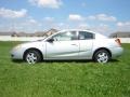 2007 Silver Nickel Saturn ION 2 Quad Coupe  photo #2