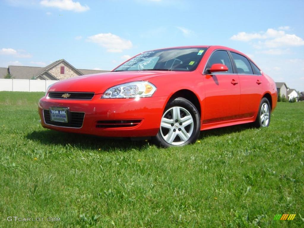 2010 Impala LS - Victory Red / Gray photo #1