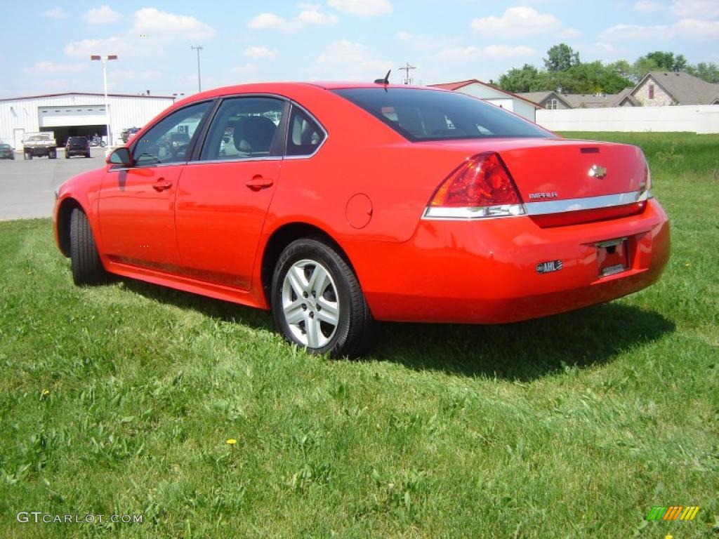 2010 Impala LS - Victory Red / Gray photo #3