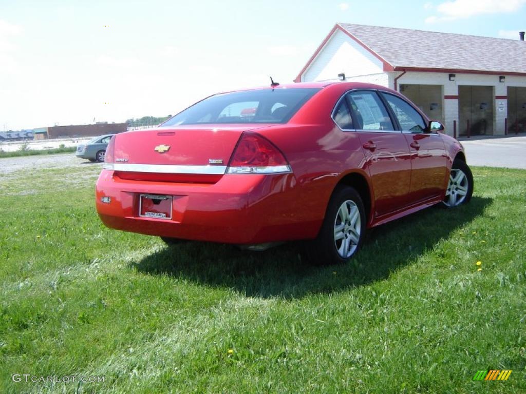 2010 Impala LS - Victory Red / Gray photo #5
