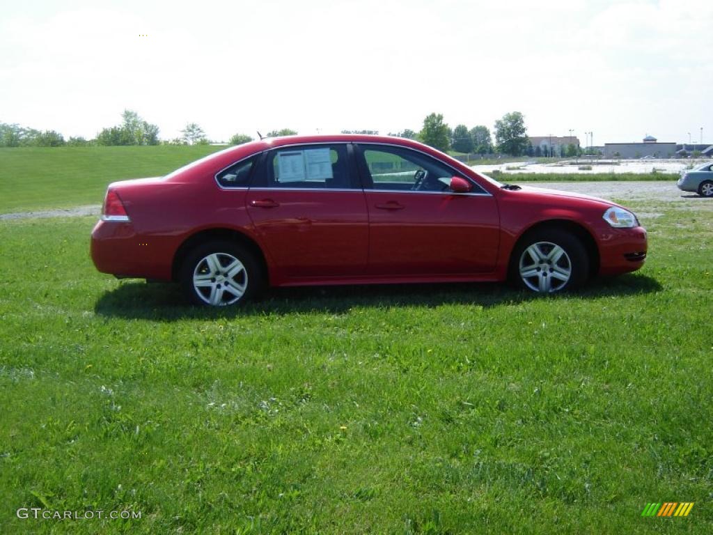 2010 Impala LS - Victory Red / Gray photo #6