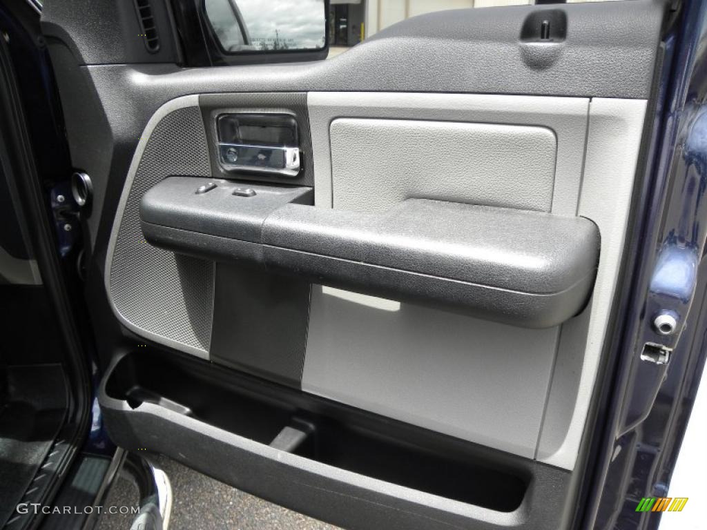 2005 F150 FX4 Regular Cab 4x4 - True Blue Metallic / Medium Flint Grey photo #9