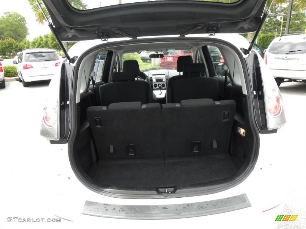 2007 MAZDA5 Sport - Whitewater Pearl Mica / Black photo #13