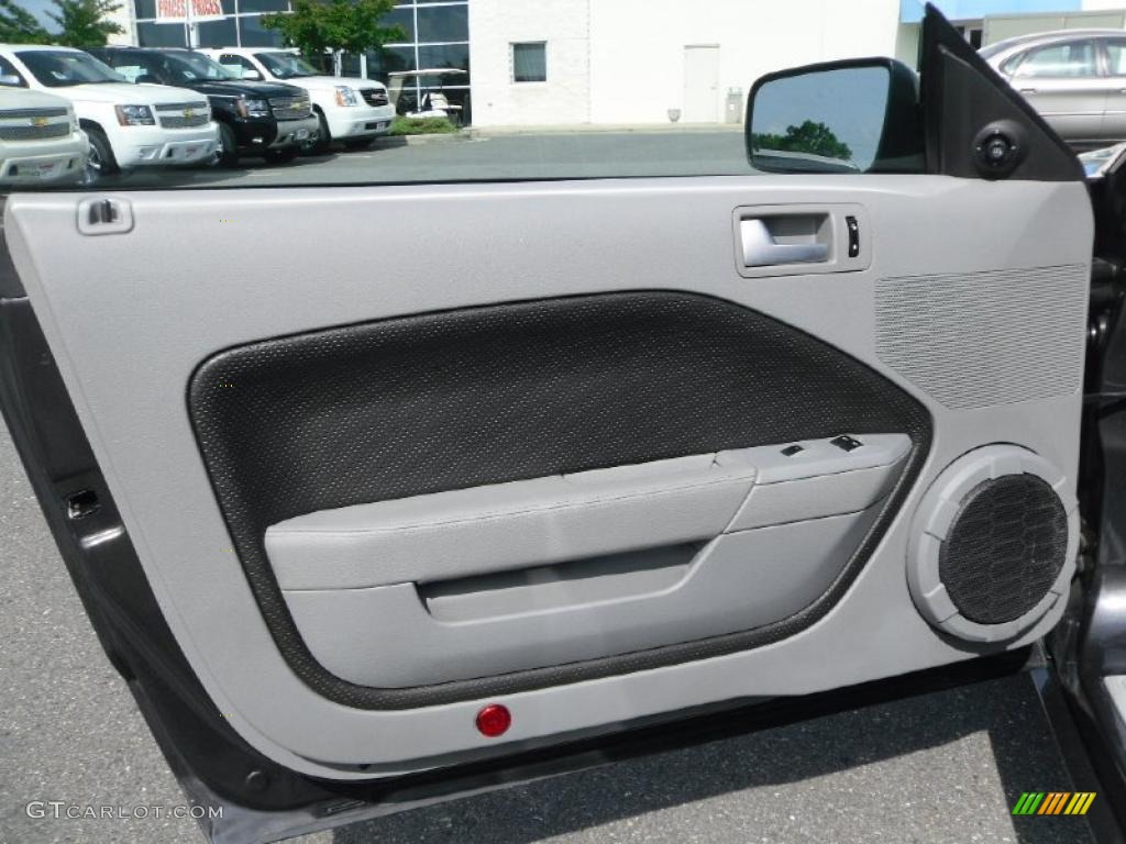 2007 Mustang GT Premium Convertible - Tungsten Grey Metallic / Black/Dove Accent photo #6