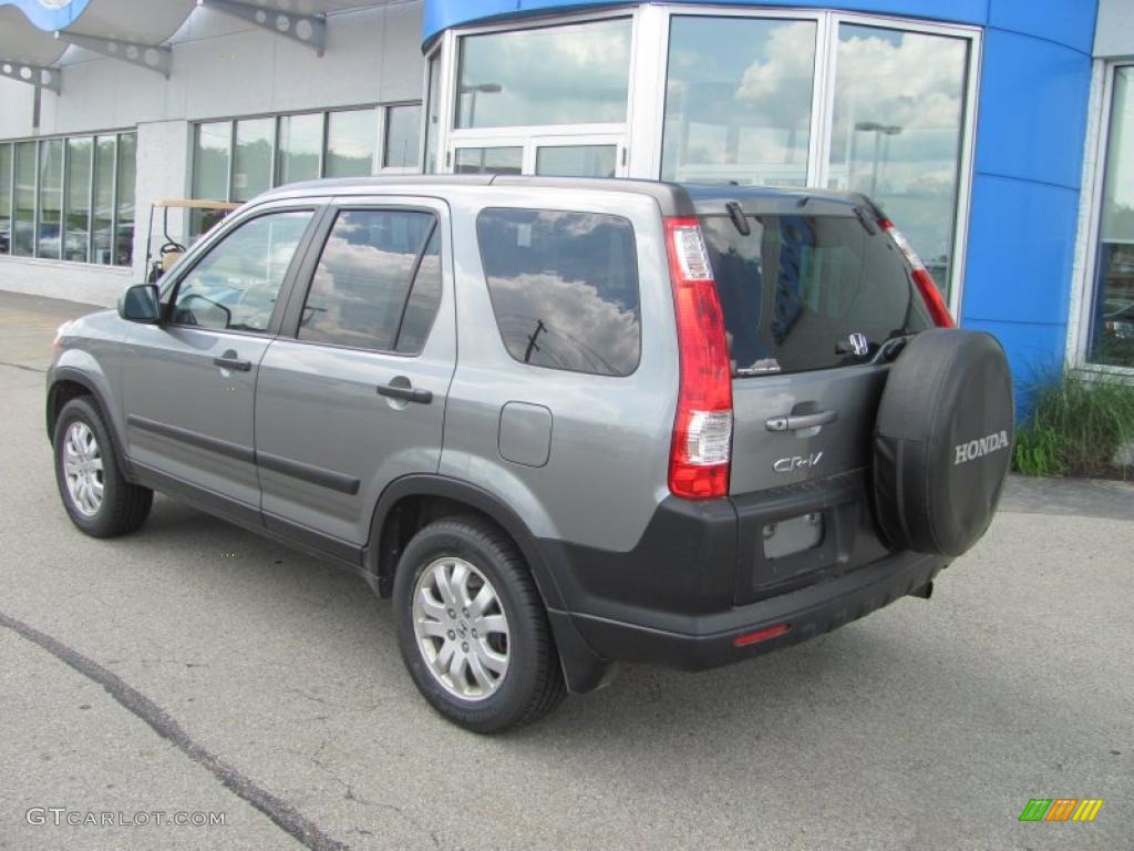 2005 CR-V EX 4WD - Silver Moss Metallic / Black photo #4