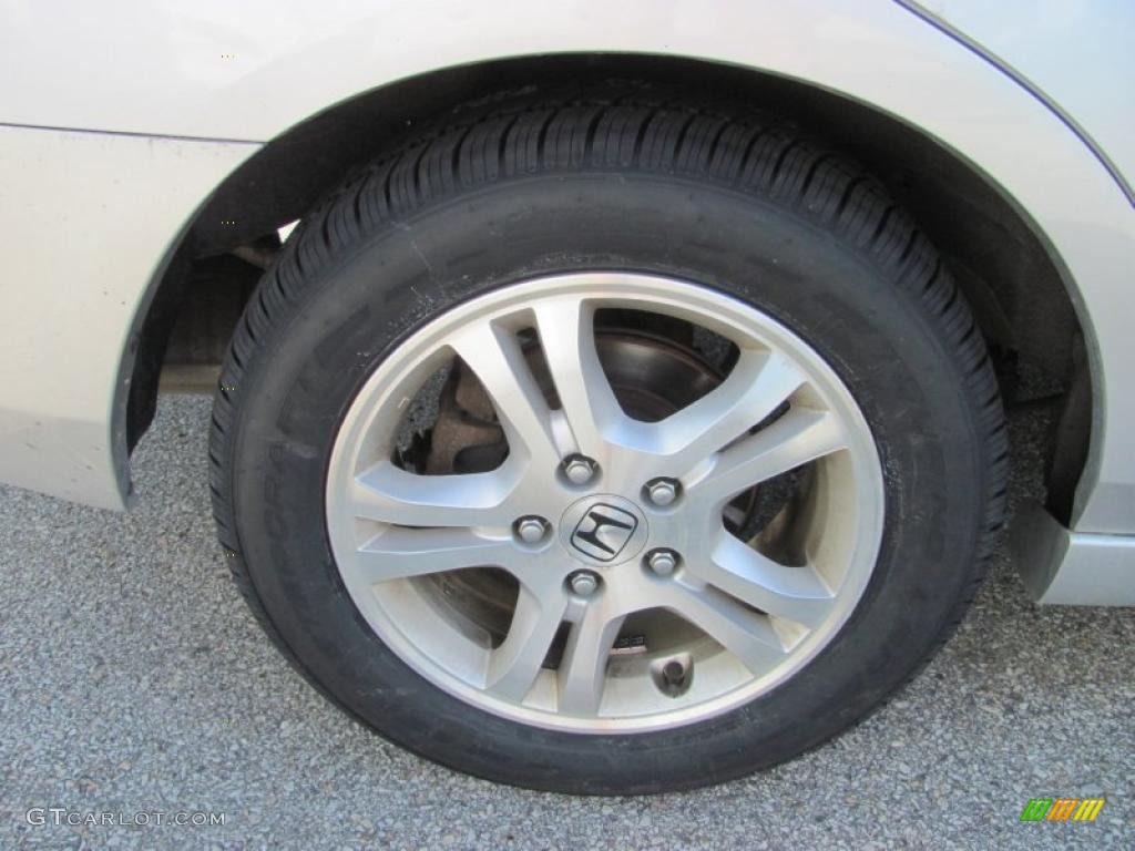 2006 Accord EX-L Sedan - Alabaster Silver Metallic / Black photo #8