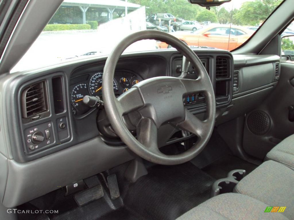 2005 Silverado 1500 Regular Cab - Summit White / Dark Charcoal photo #5