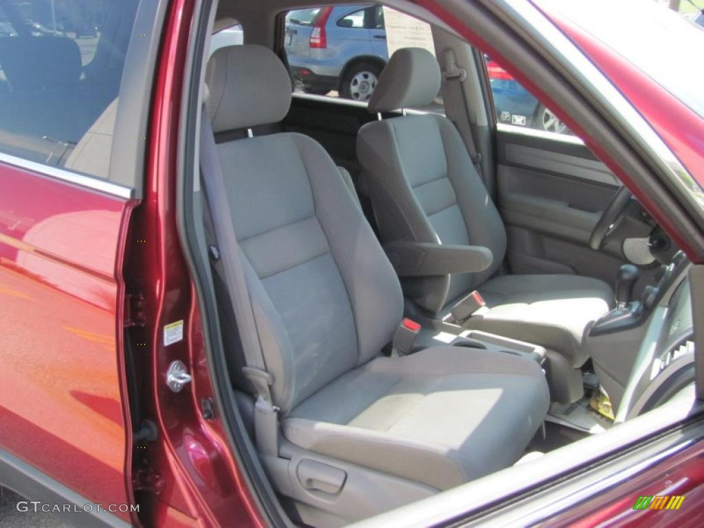2007 CR-V EX 4WD - Tango Red Pearl / Gray photo #12