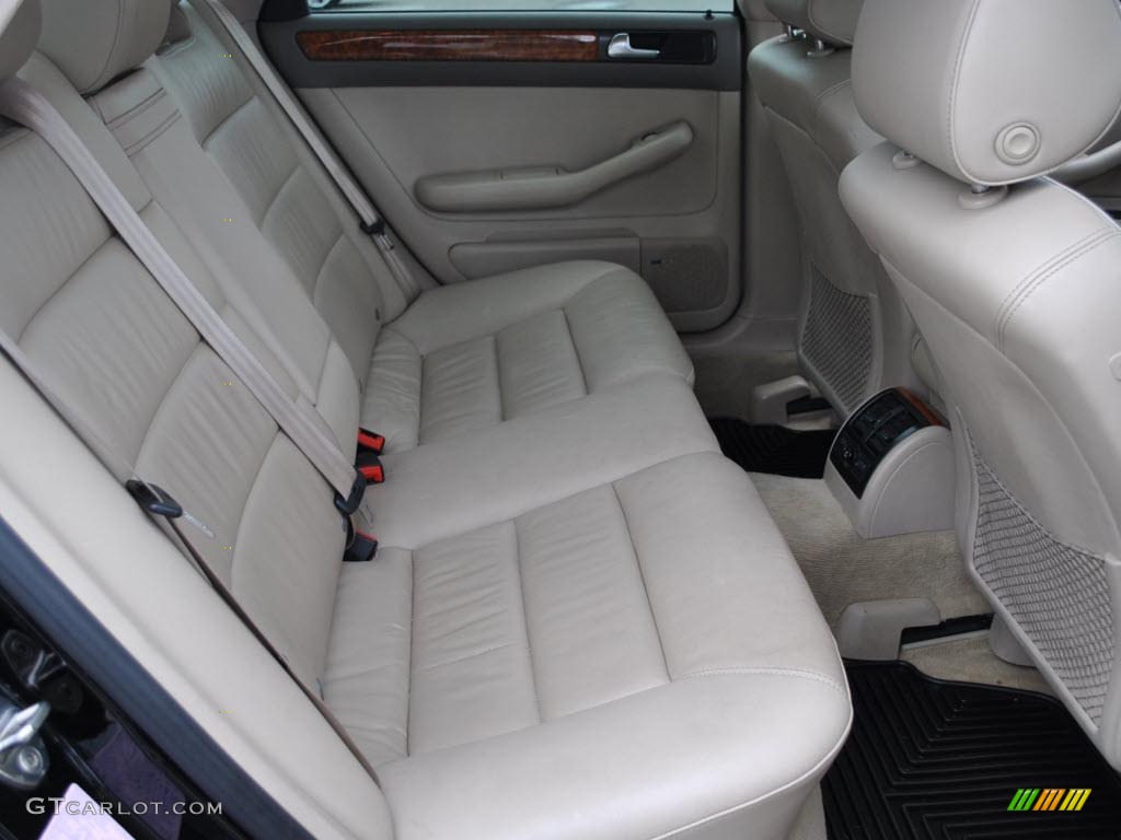 2004 A6 3.0 quattro Sedan - Brilliant Black / Beige photo #10