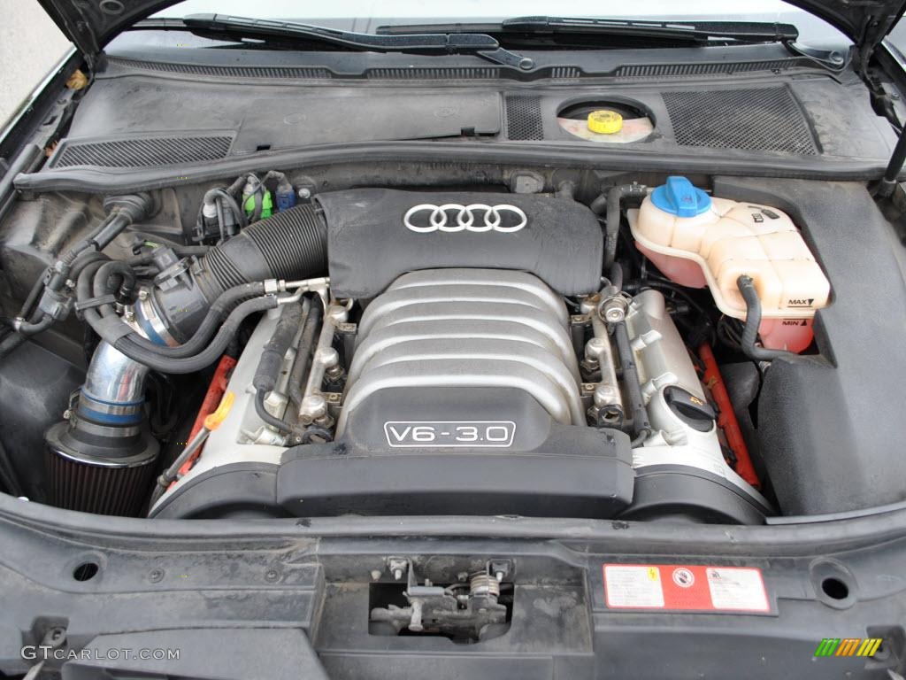 2004 A6 3.0 quattro Sedan - Brilliant Black / Beige photo #18