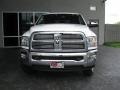 2010 Bright White Dodge Ram 2500 Laramie Mega Cab 4x4  photo #3