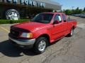 2002 Bright Red Ford F150 FX4 SuperCab 4x4  photo #8