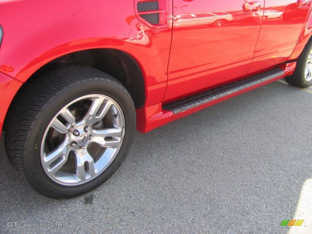 2008 Explorer Sport Trac Adrenalin 4x4 - Colorado Red / Dark Charcoal photo #2