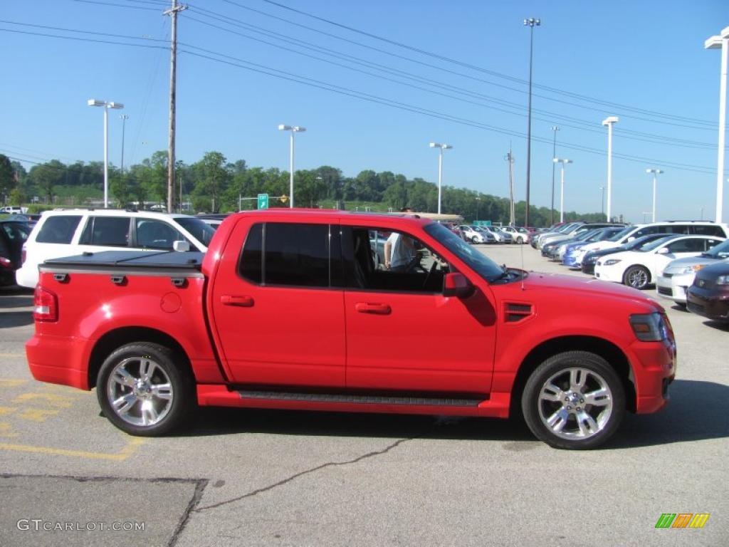 2008 Explorer Sport Trac Adrenalin 4x4 - Colorado Red / Dark Charcoal photo #7