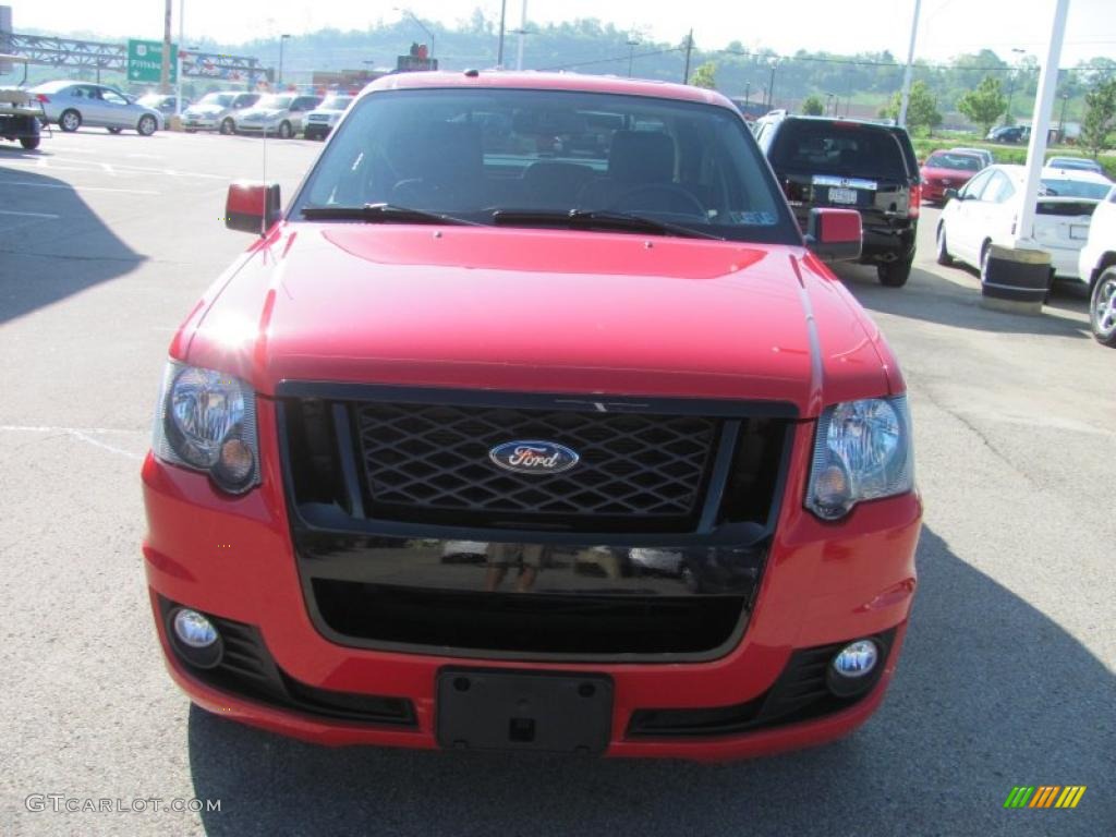 2008 Explorer Sport Trac Adrenalin 4x4 - Colorado Red / Dark Charcoal photo #9
