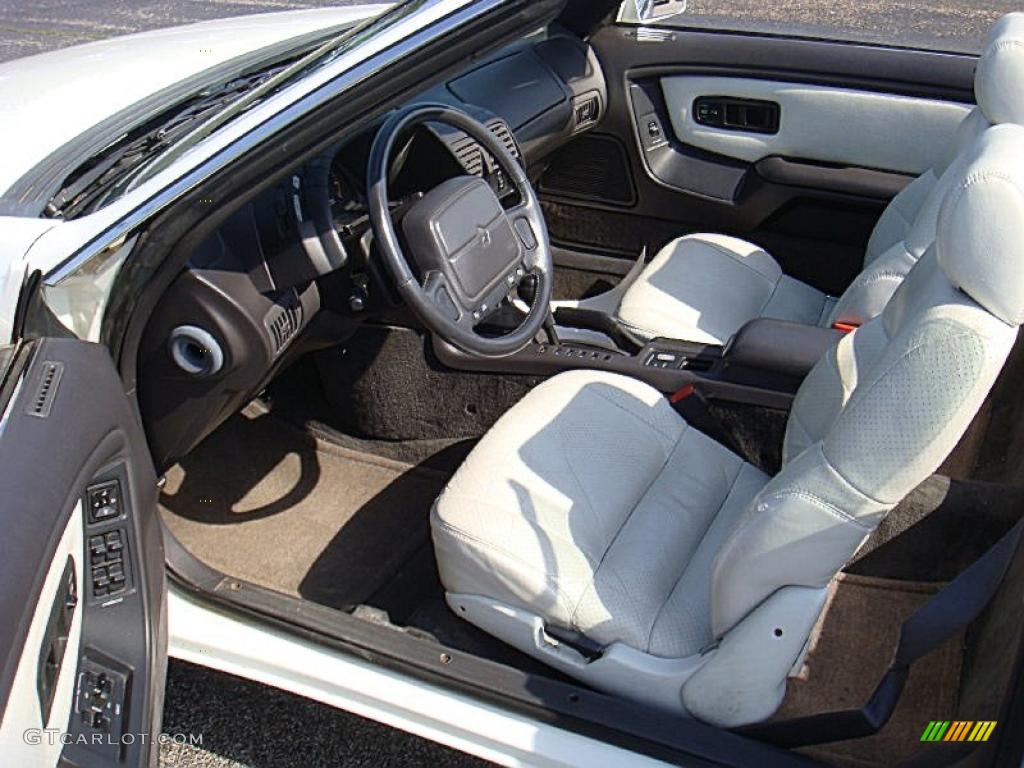 1995 Lebaron GTC Convertible - White / White photo #8