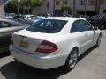 2008 Arctic White Mercedes-Benz CLK 350 Coupe  photo #3