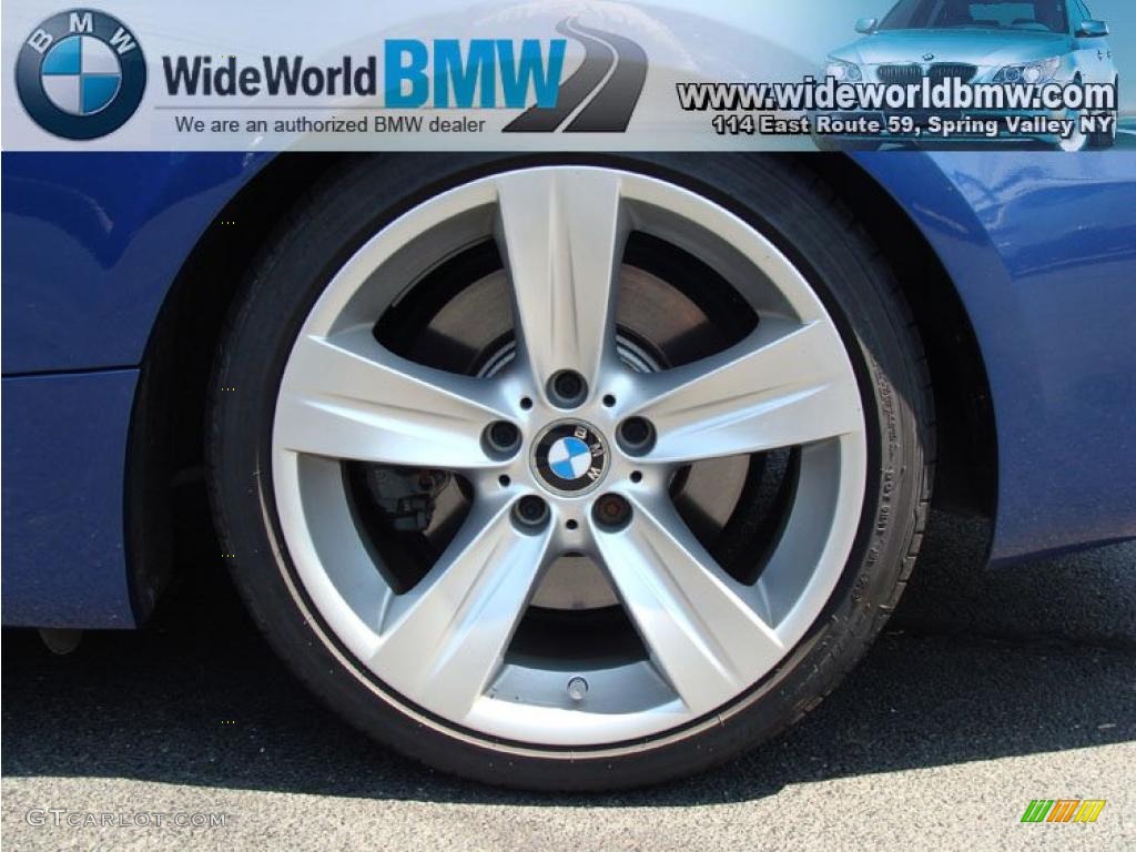 2007 3 Series 335i Coupe - Montego Blue Metallic / Black photo #7
