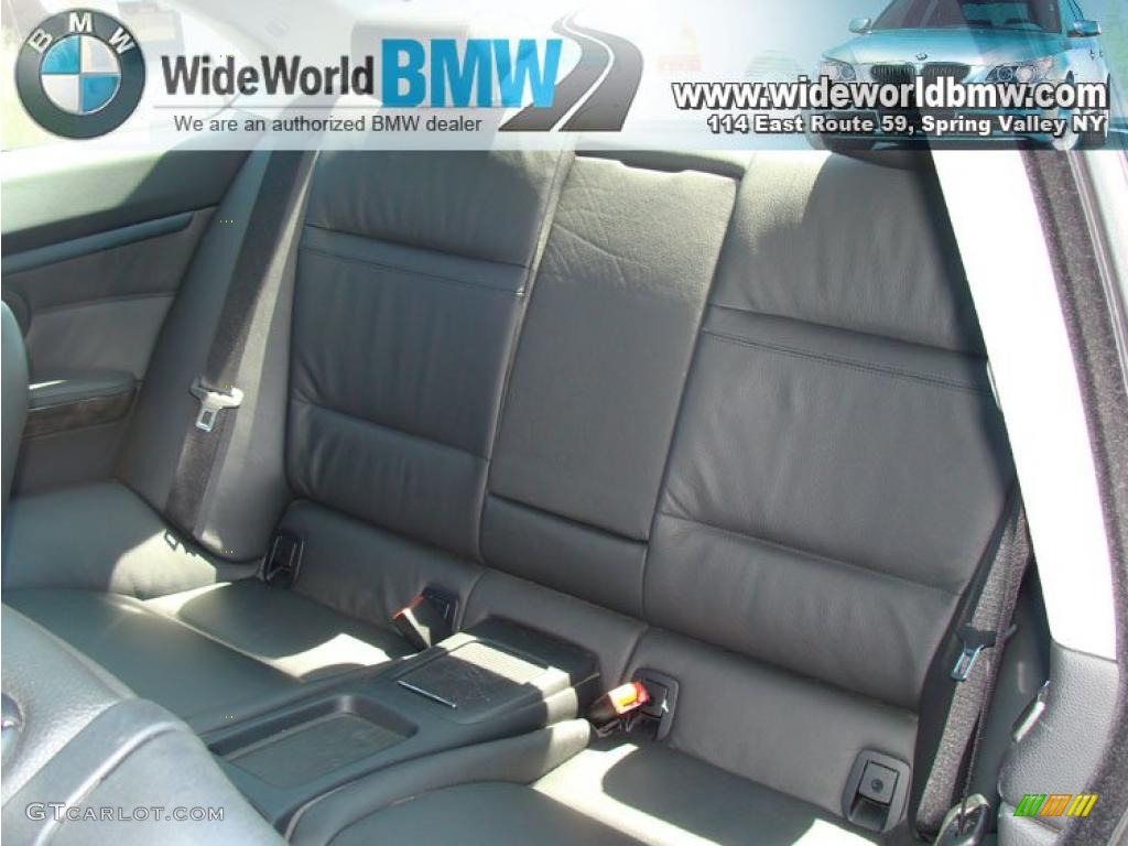 2007 3 Series 335i Coupe - Montego Blue Metallic / Black photo #8