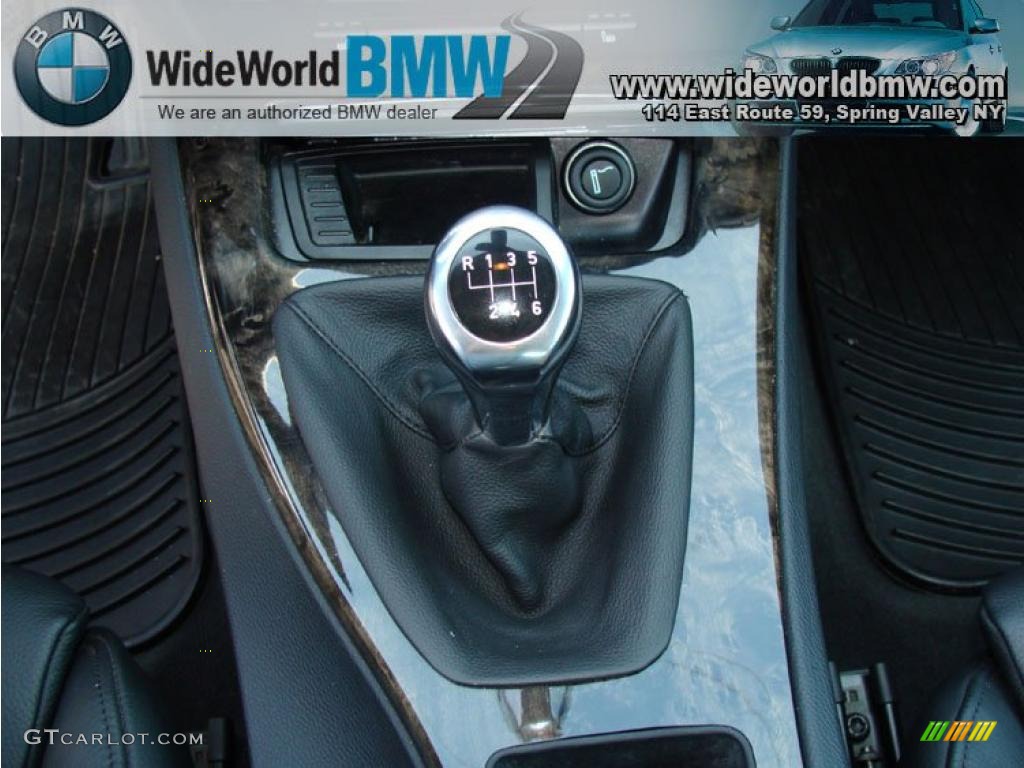2007 3 Series 335i Coupe - Montego Blue Metallic / Black photo #14