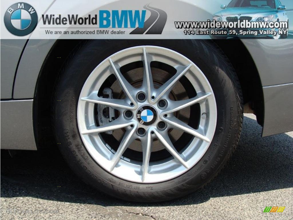 2010 3 Series 328i xDrive Sedan - Space Gray Metallic / Black photo #7