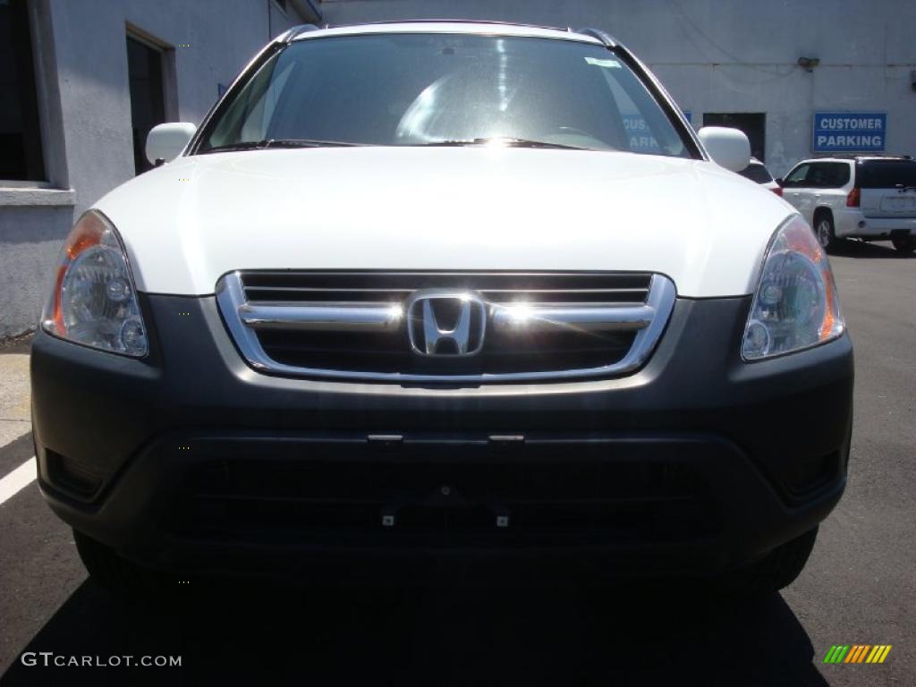 2003 CR-V EX 4WD - Taffeta White / Black photo #2