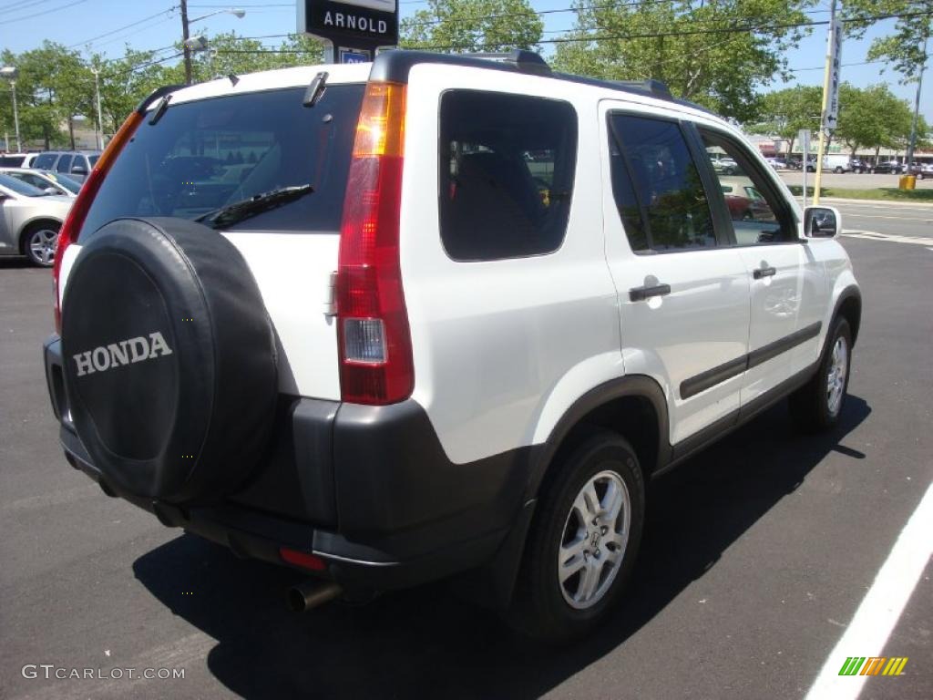 2003 CR-V EX 4WD - Taffeta White / Black photo #6