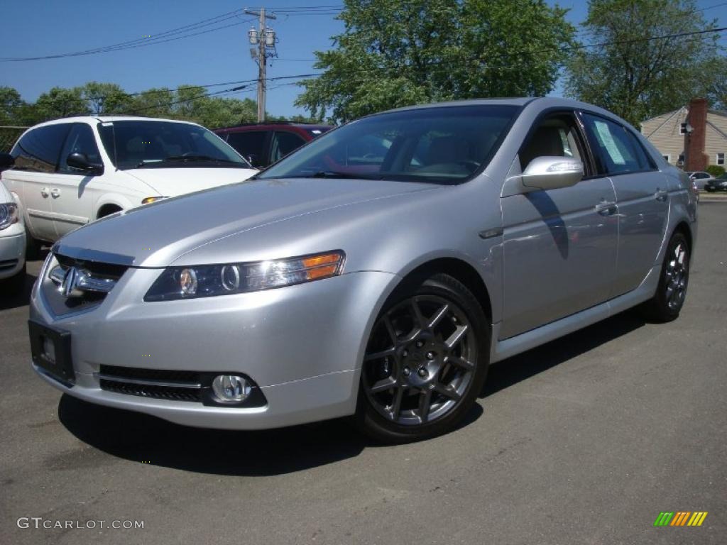 Alabaster Silver Metallic Acura TL