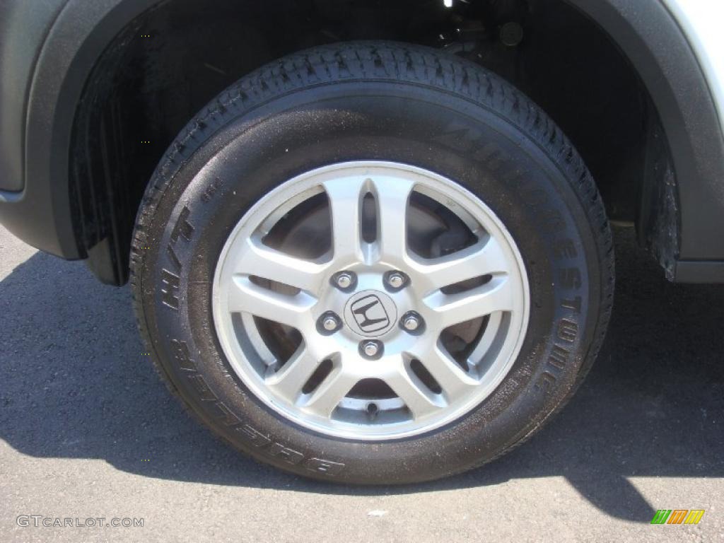 2003 CR-V EX 4WD - Taffeta White / Black photo #8