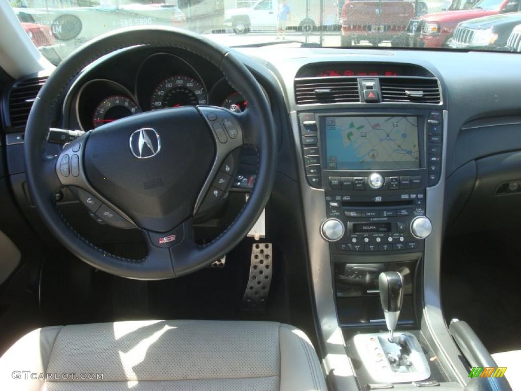 2008 TL 3.5 Type-S - Alabaster Silver Metallic / Taupe/Ebony photo #10