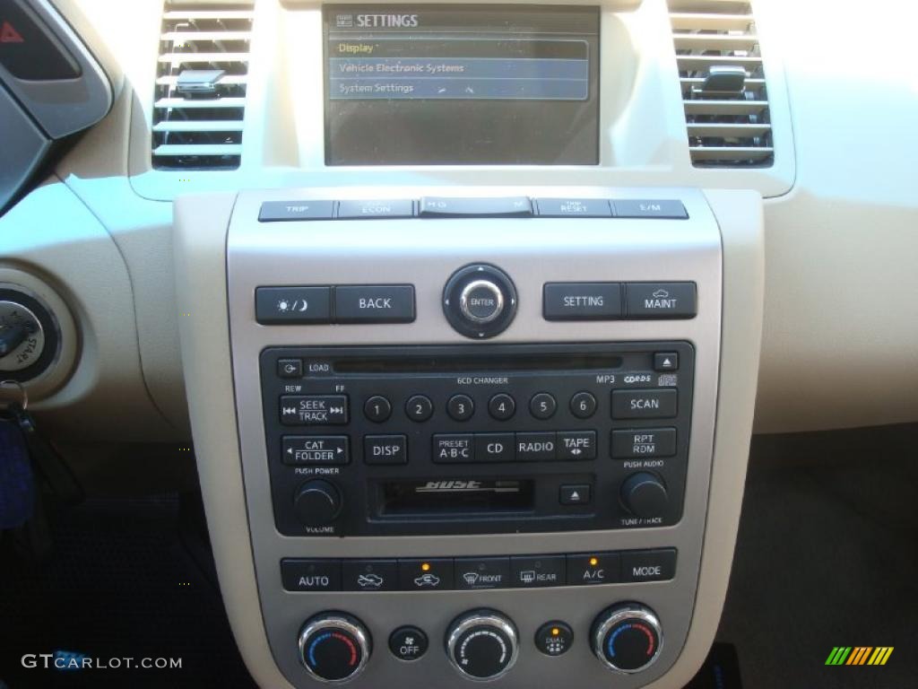 2006 Murano SL AWD - Pearl White / Cafe Latte photo #14