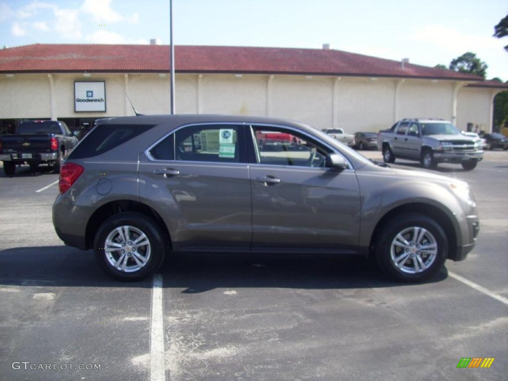 2010 Equinox LS - Cyber Gray Metallic / Jet Black/Light Titanium photo #1