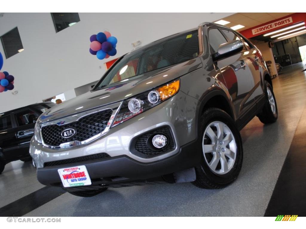 2011 Sorento LX - Titanium Silver / Gray photo #1