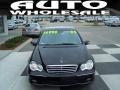 2005 Black Mercedes-Benz C 230 Kompressor Sedan  photo #2