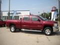 Deep Ruby Metallic 2008 Chevrolet Silverado 2500HD LTZ Crew Cab 4x4