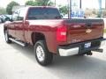 2008 Deep Ruby Metallic Chevrolet Silverado 2500HD LTZ Crew Cab 4x4  photo #5