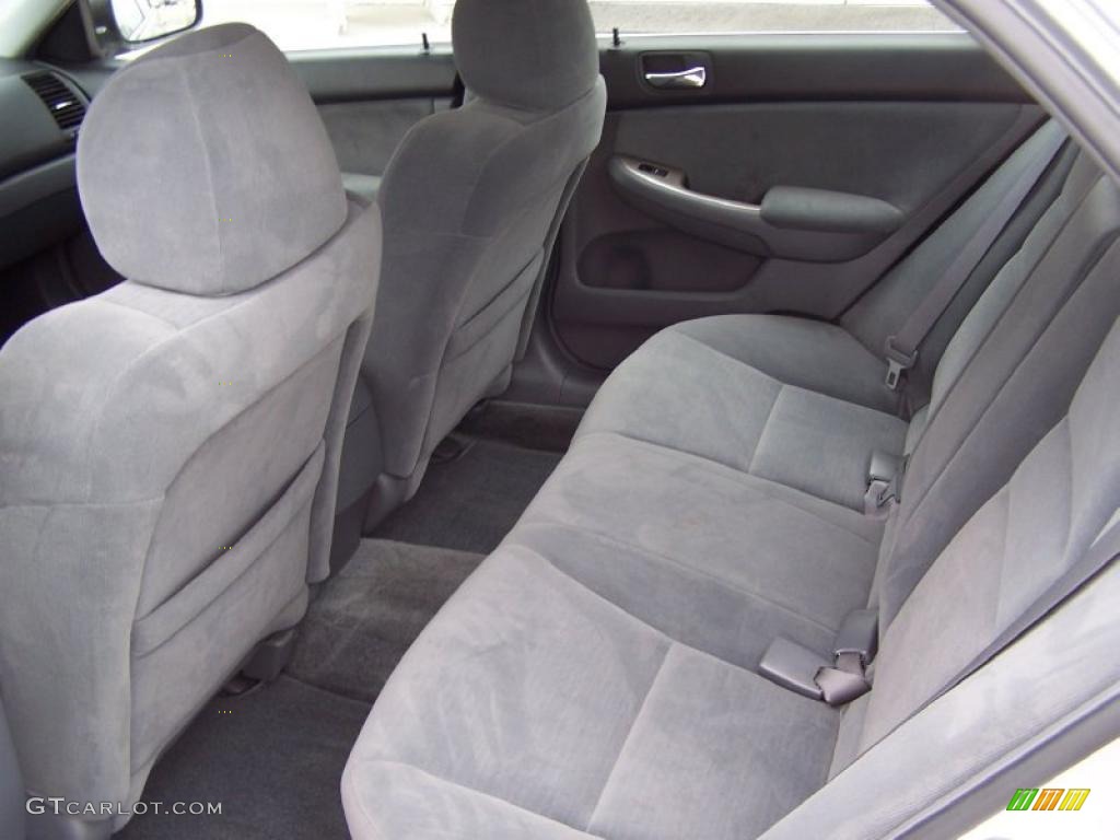 2006 Accord EX Sedan - Alabaster Silver Metallic / Gray photo #7