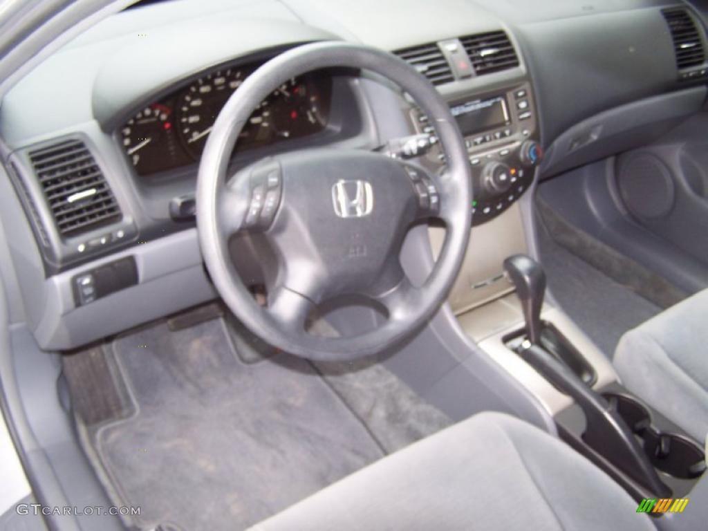 2006 Accord EX Sedan - Alabaster Silver Metallic / Gray photo #9