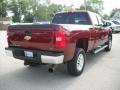 2008 Deep Ruby Metallic Chevrolet Silverado 2500HD LTZ Crew Cab 4x4  photo #7