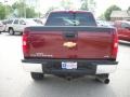 2008 Deep Ruby Metallic Chevrolet Silverado 2500HD LTZ Crew Cab 4x4  photo #8