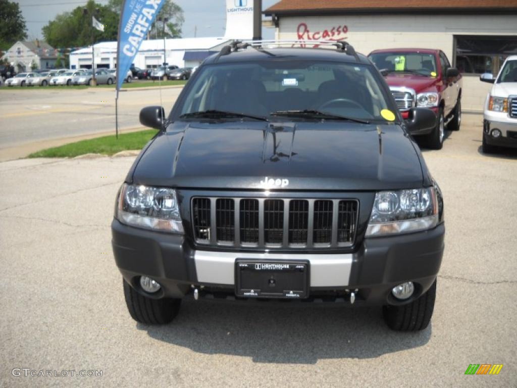 2004 Grand Cherokee Freedom Edition 4x4 - Brillant Black Crystal Pearl / Dark Slate Gray photo #4