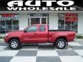 Impulse Red Pearl 2008 Toyota Tacoma PreRunner Access Cab