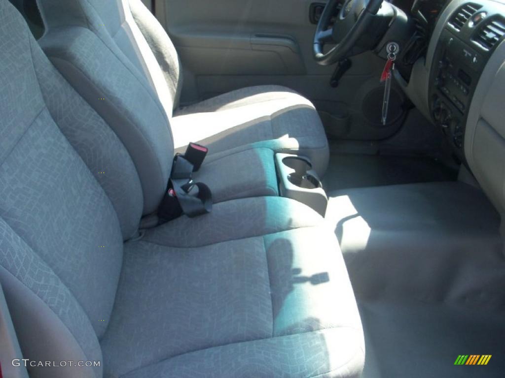 2005 Colorado Z71 Extended Cab - Victory Red / Medium Dark Pewter photo #19