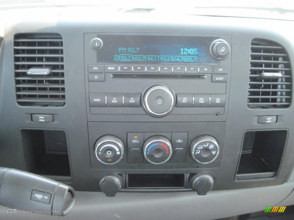 2008 Sierra 1500 Regular Cab - Fire Red / Dark Titanium photo #7