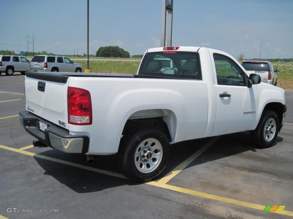 2008 Sierra 1500 Regular Cab - Fire Red / Dark Titanium photo #9