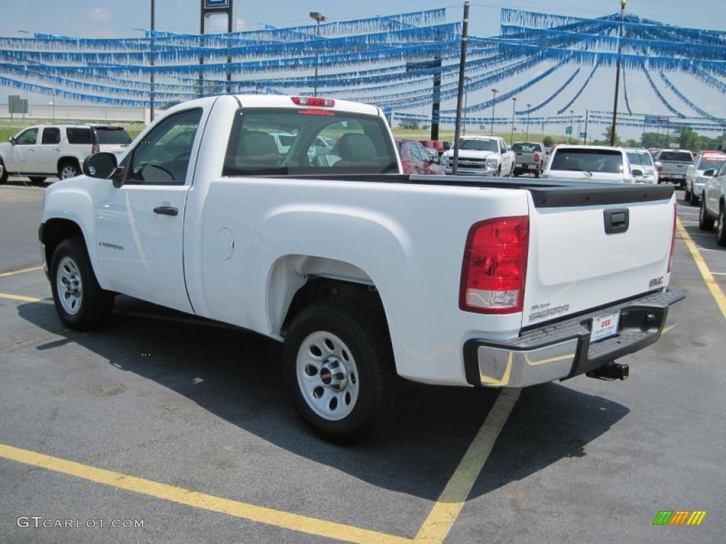 2008 Sierra 1500 Regular Cab - Fire Red / Dark Titanium photo #11