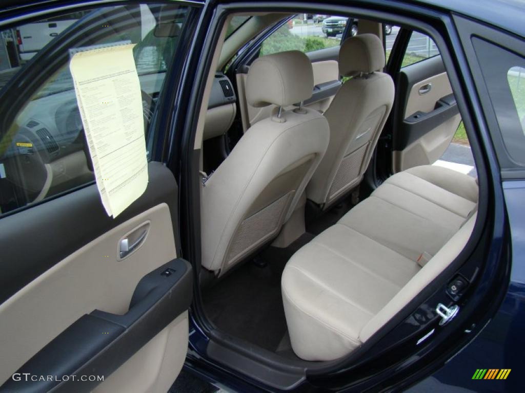 2009 Elantra SE Sedan - Regatta Blue / Beige photo #12
