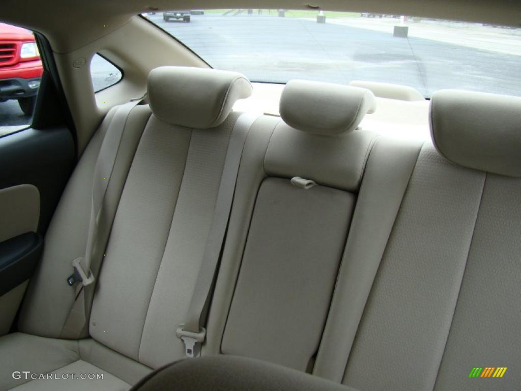 2009 Elantra SE Sedan - Regatta Blue / Beige photo #14