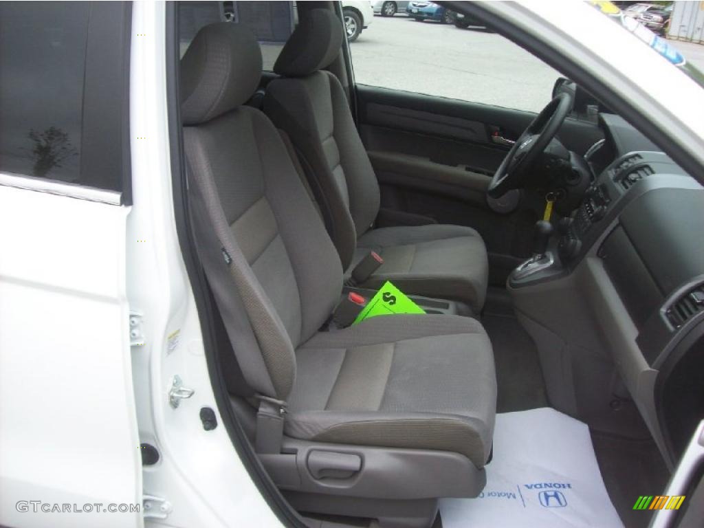 2007 CR-V EX 4WD - Taffeta White / Gray photo #15